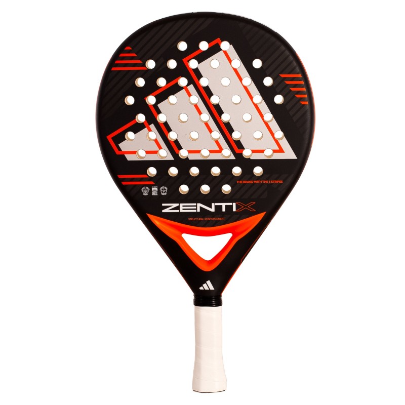 Rakieta Padel Adidas Zentix Czarny/Pomarańczowy Wielokolorowy