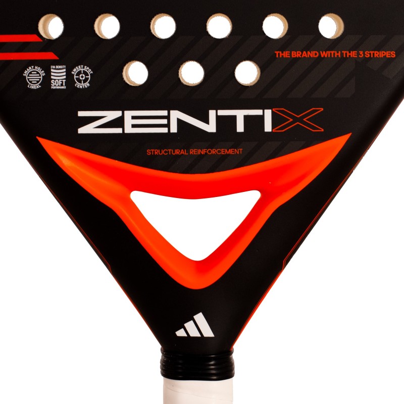 Omotávka Padel Adidas Zentix Black/oranžová Multicolor