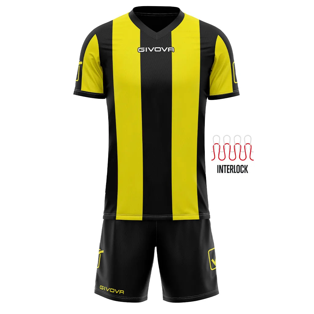 Sportset Givova Catalano gelb-schwarz m