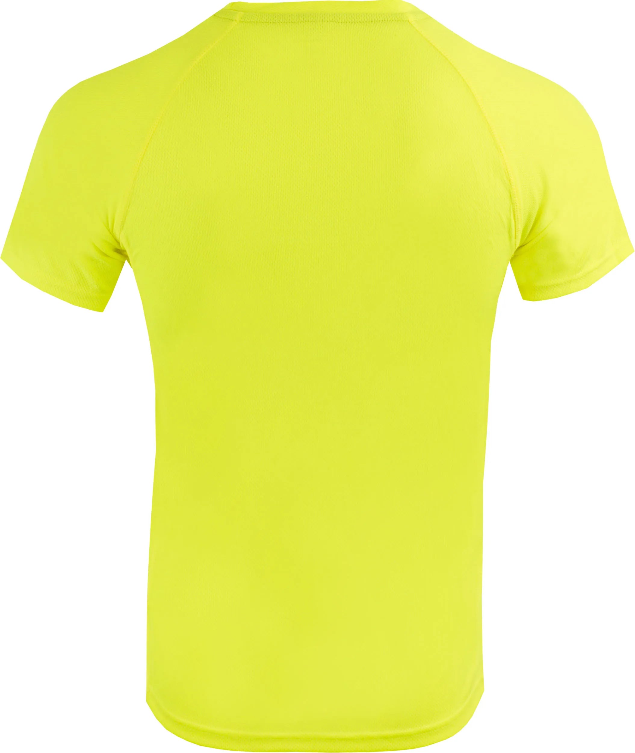 T-shirt sportiva maglione uomo giallo