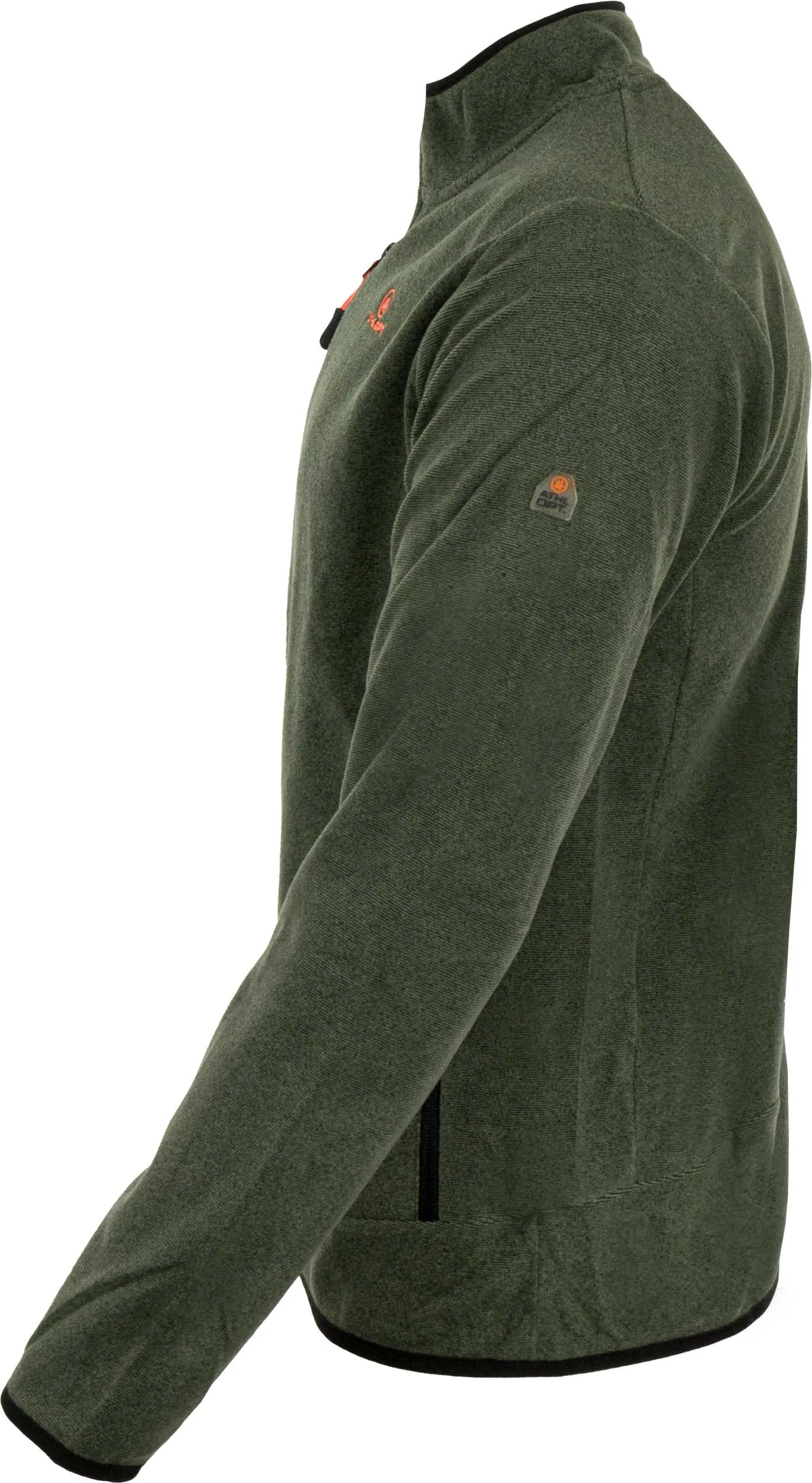 Sweat Polaire Homme Athl.dpt Maximilian Vert