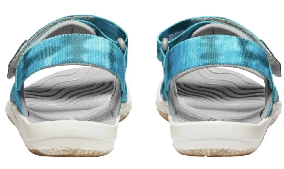 Keen Jr Elle Backstrap Sea Mosse-fjord Blue Kids Sandals