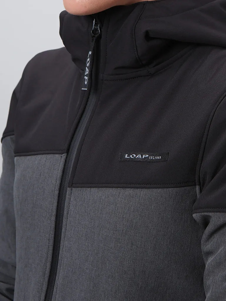 Damen Softshelljacke Loap Ludysa Dunkelgrau