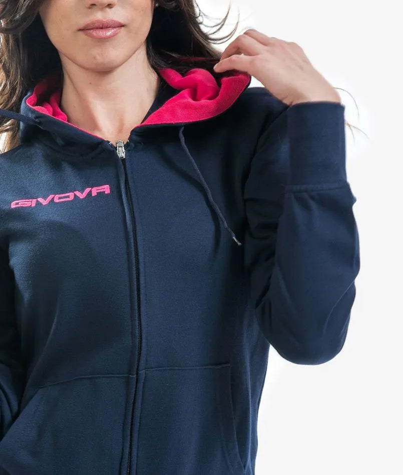 Seat na mban givova rí donna gorm-fuchsia gorm/bándearg xs