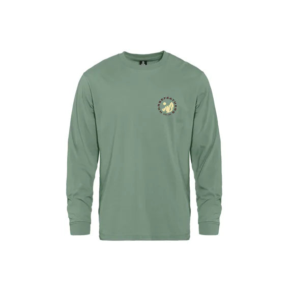Horsefeathers Altitude Ls Tshirt (iceberg Green)