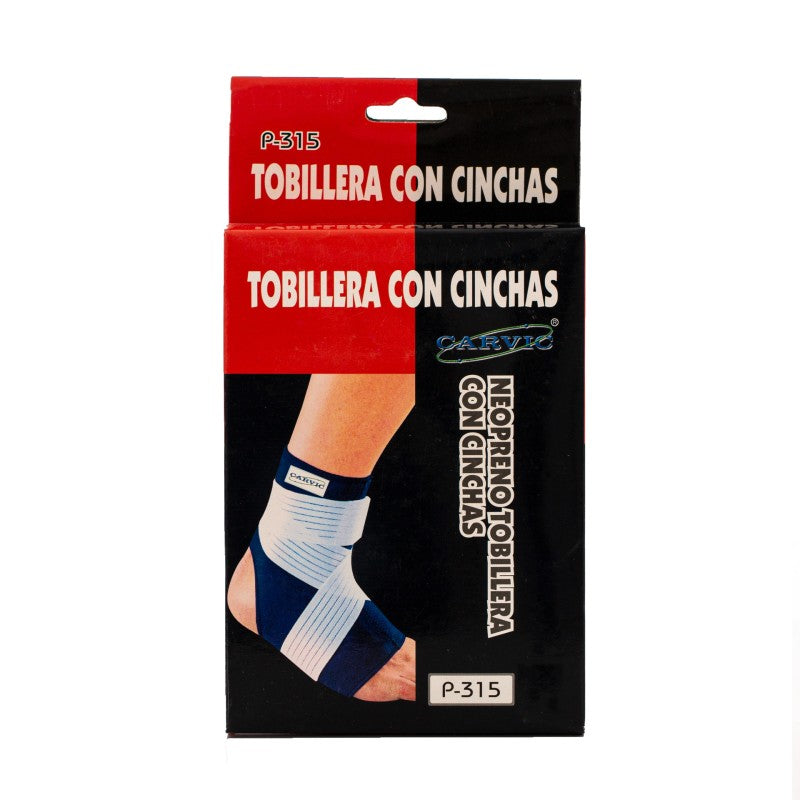 Ankle Support Neoprene With Straps Cv Único