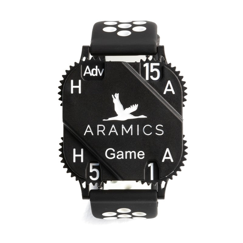 Marcador de muñeca Aramics Tenis/pádel Negro