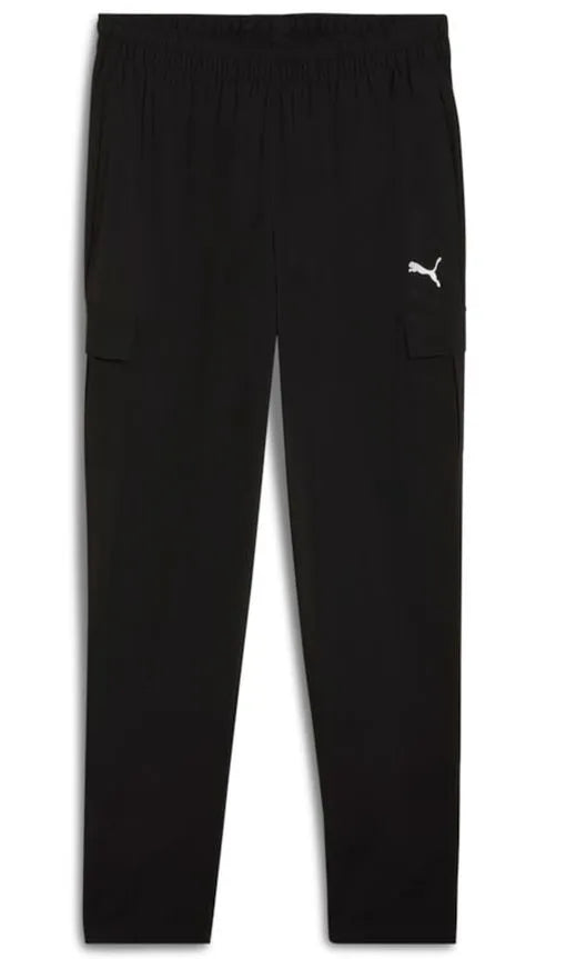 Herre puma vævede cargobukser sorte m