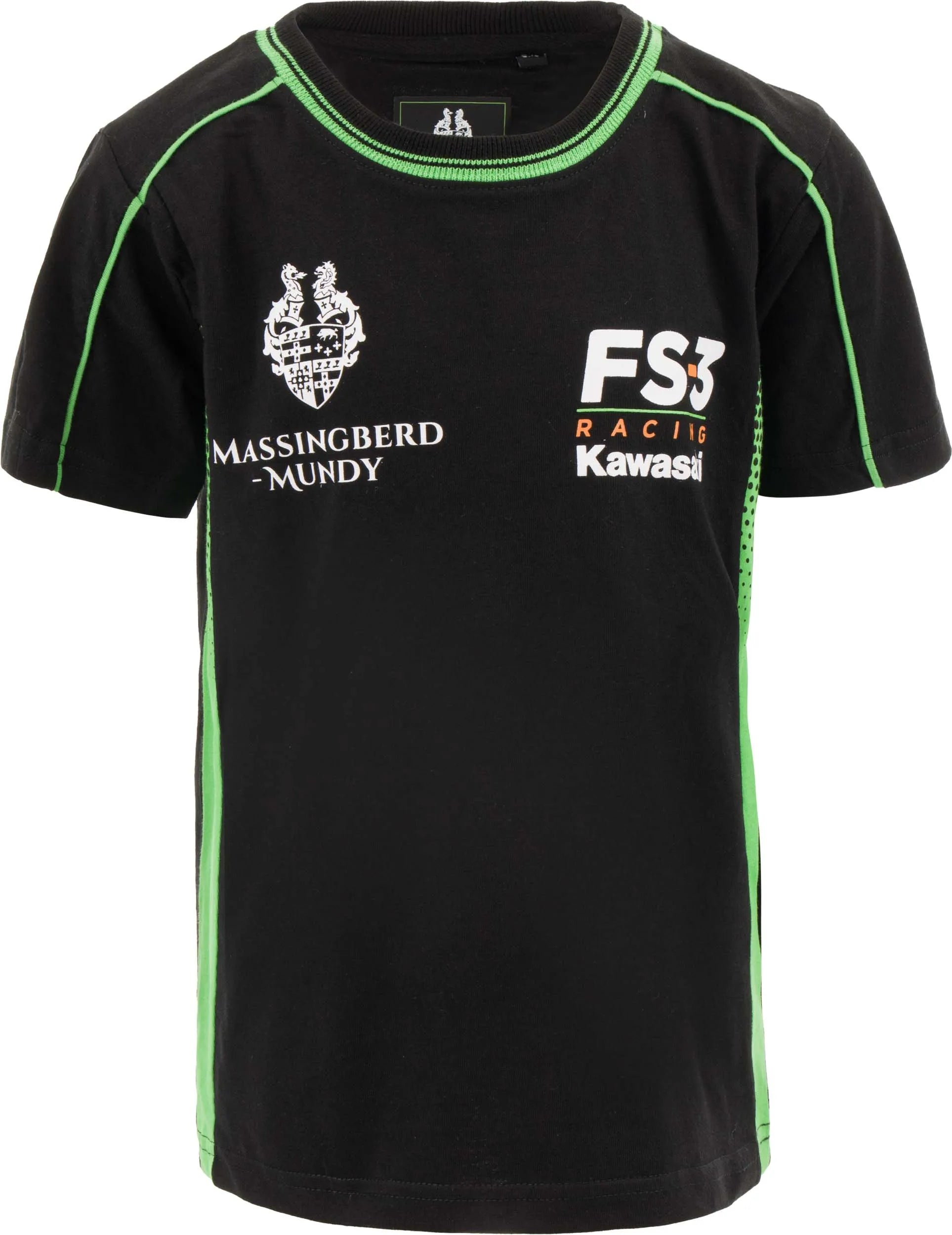 Kawasaki Junior T-Shirts Schwarz