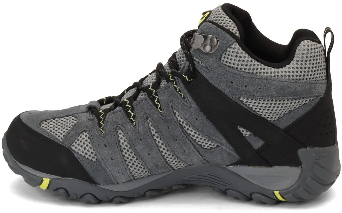 Trekkingschoenen heren Merrell Men Accentor 2 Vent Mid Wp Turbulence Grijs