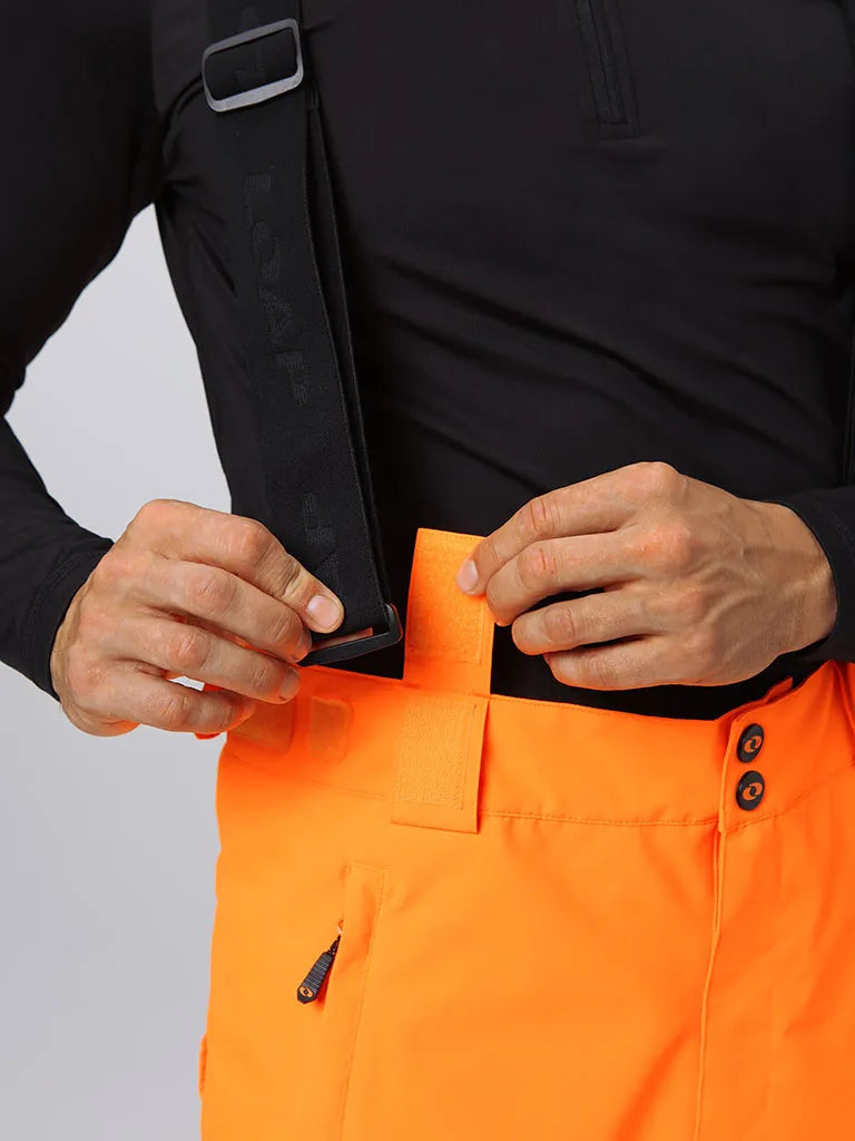 Pánske lyžiarske nohavice Loap Lawed Orange Orange