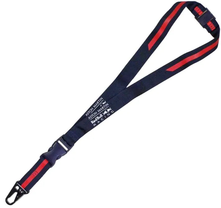 Llavero Red Bull Amrbr Fw Lanyard azul marino