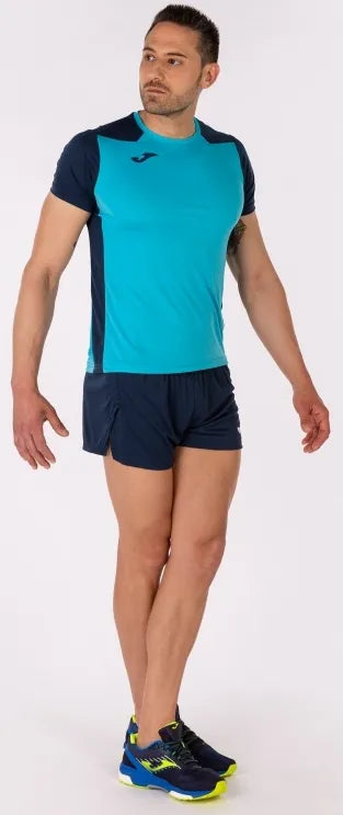 Tricou pentru bărbați joma record ii fluor turcoaz m