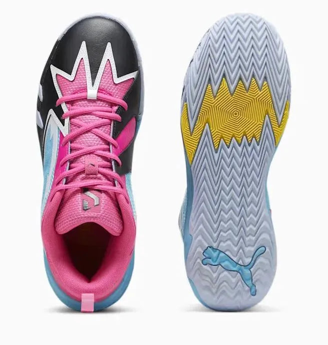 Indoor Shoes Puma Scoot Zeros Nl Sneaker Blue/black/purple Blue