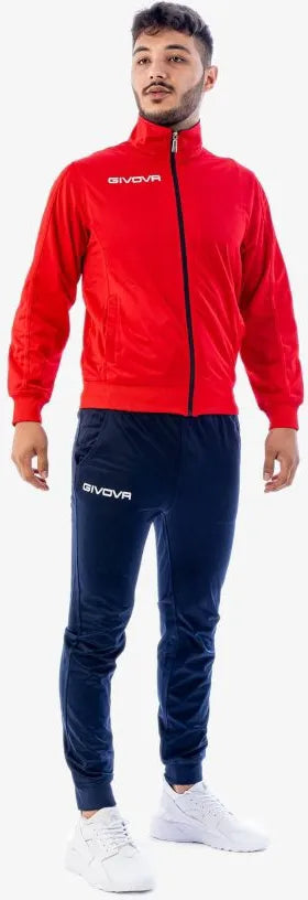Kombinezon sportowy givova tuta torino czerwony xs