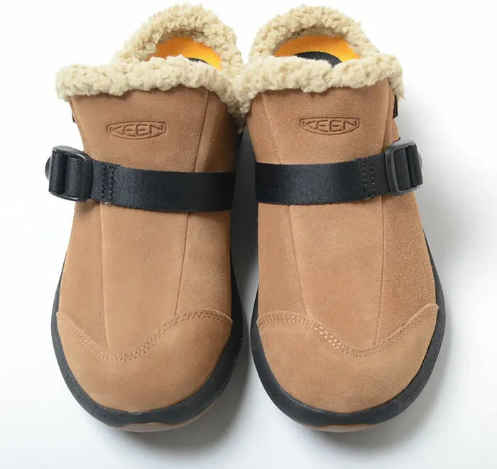 Keen Wmns Hood Clog Toasted Coconut-Schwarzbraun
