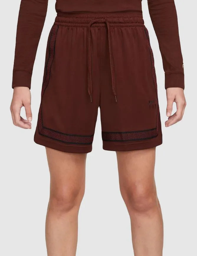 Pantaloni scurți damă nike air jordan baschet short burgundy m