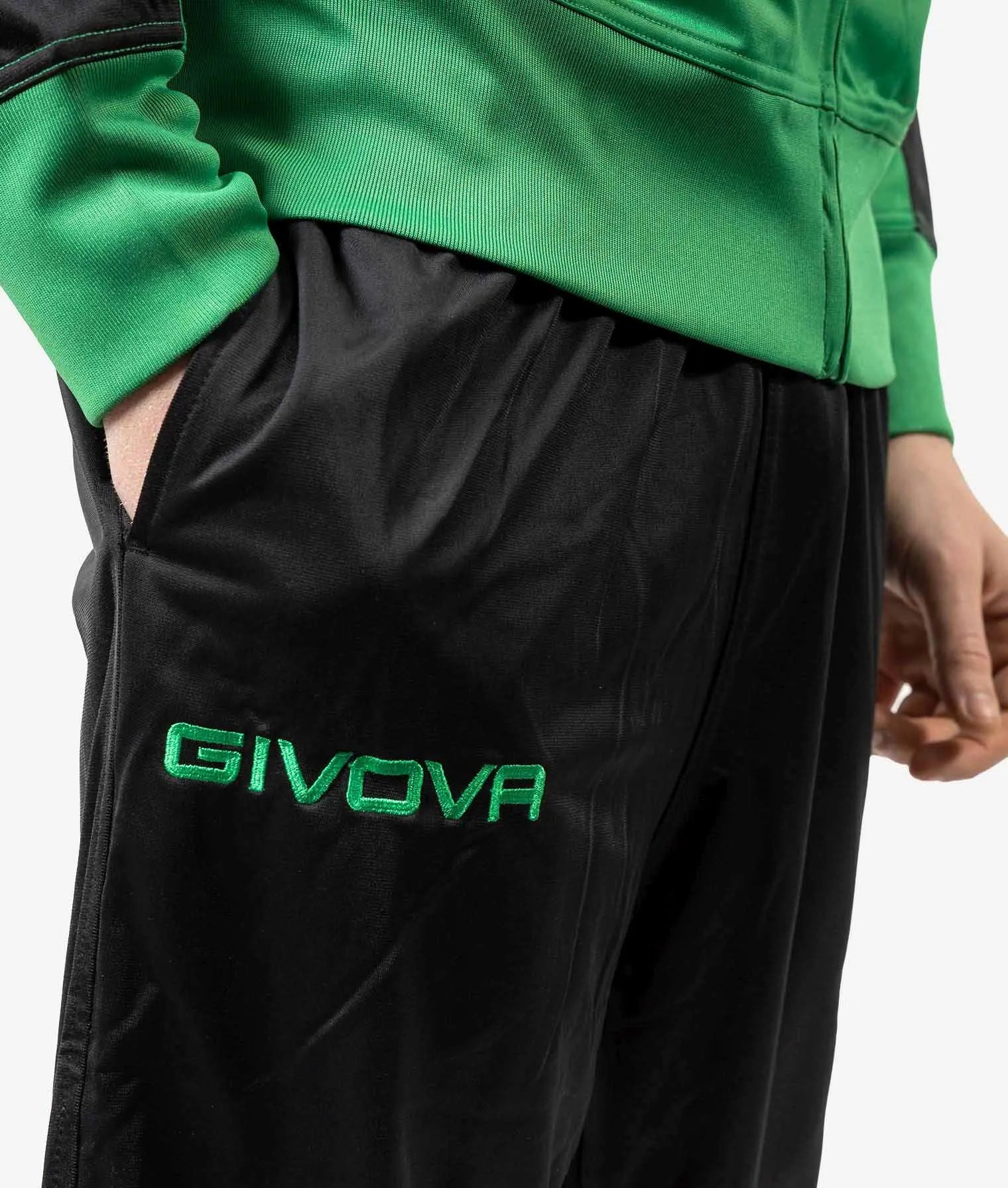 Sportssæt Givova Roma Grøn-sort Grøn