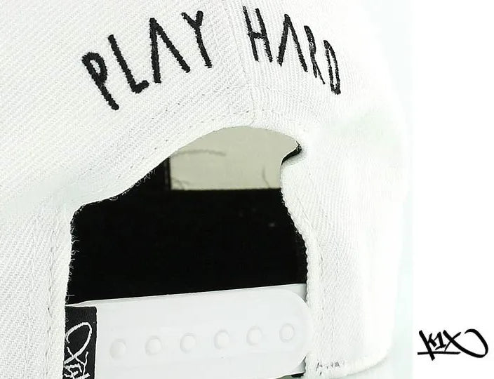 K1x Baller Snapback Cap Wit/zwart Wit