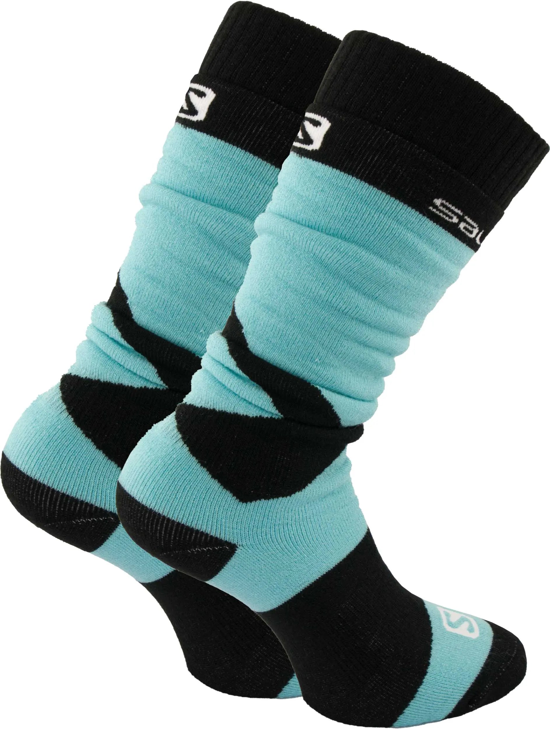Calcetines Salomon Jr Team Technical Largos Pack De 2 Azul Azul 35-38