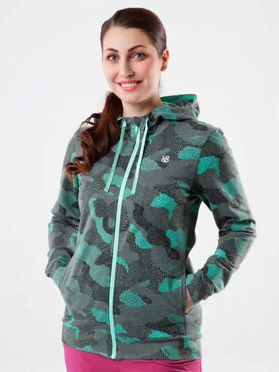Sweat femme boucle ecapa vert xs
