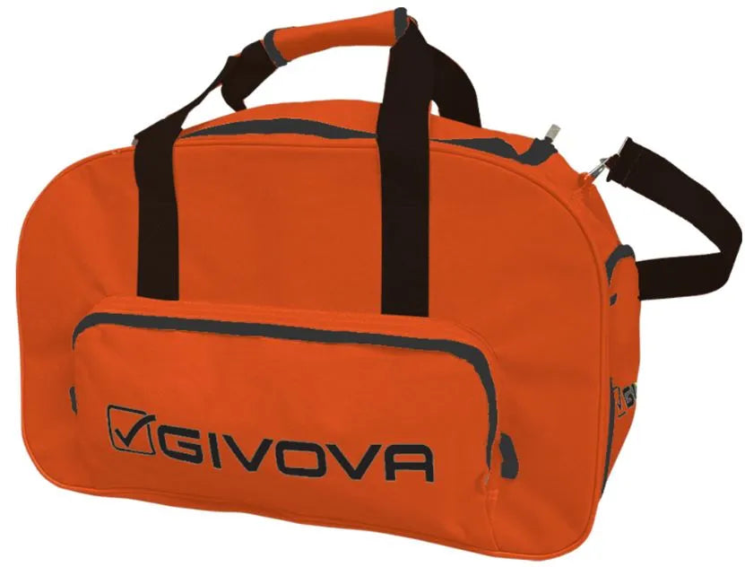 Borsa sportiva givova brera fluo arancio arancio