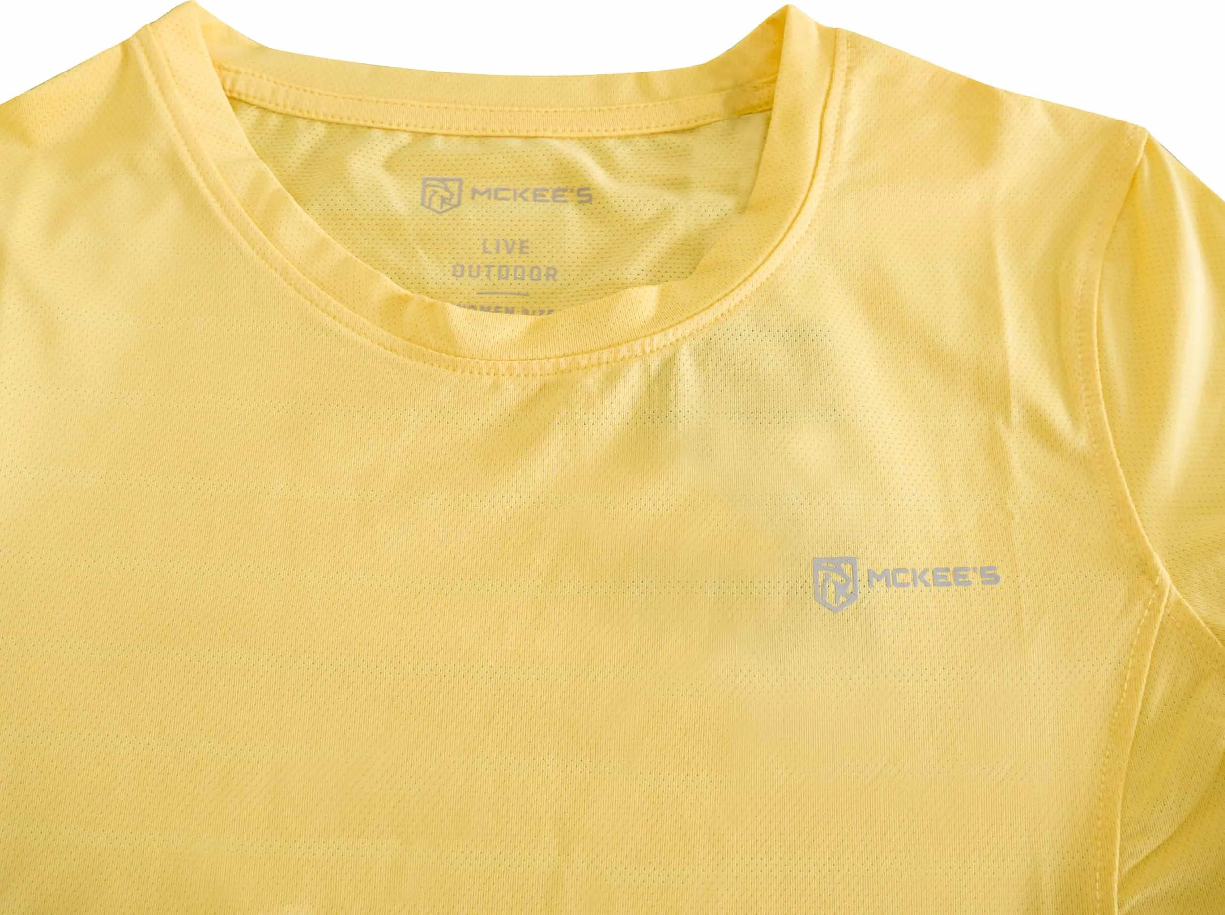 T-shirt Femme Mckees Yerupaja Jaune