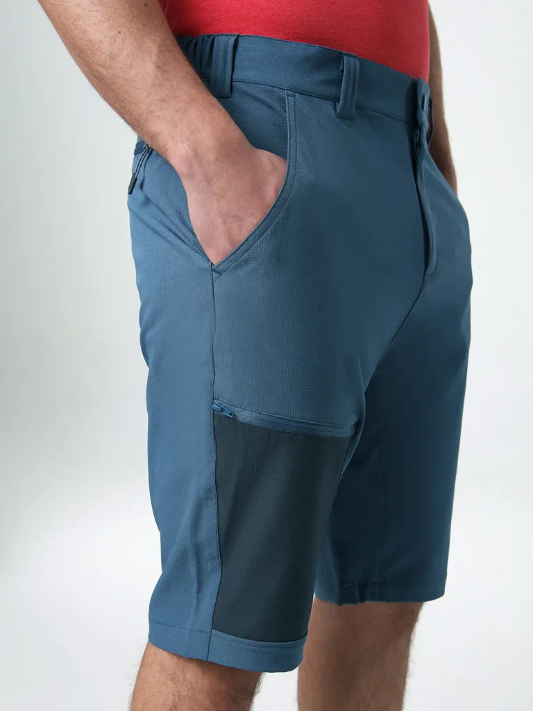 Pantaloncini sportivi da uomo loap uzac blu m