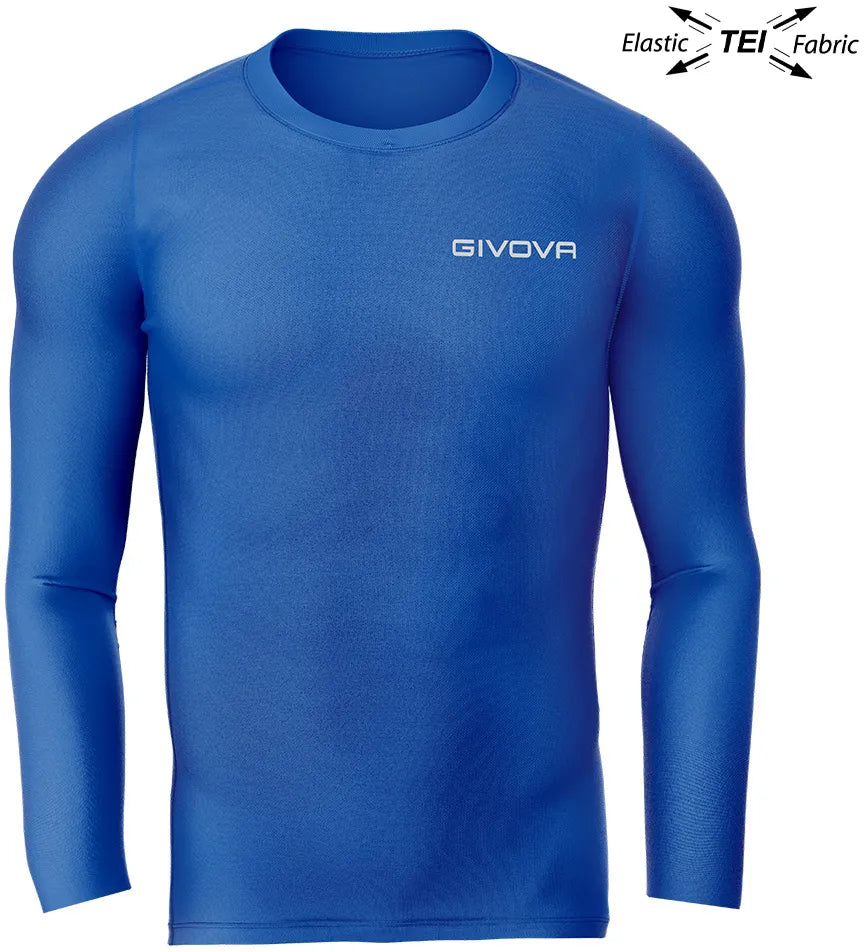 Camiseta funcional givova corpus 3 maglia intima elastica azul 3xs