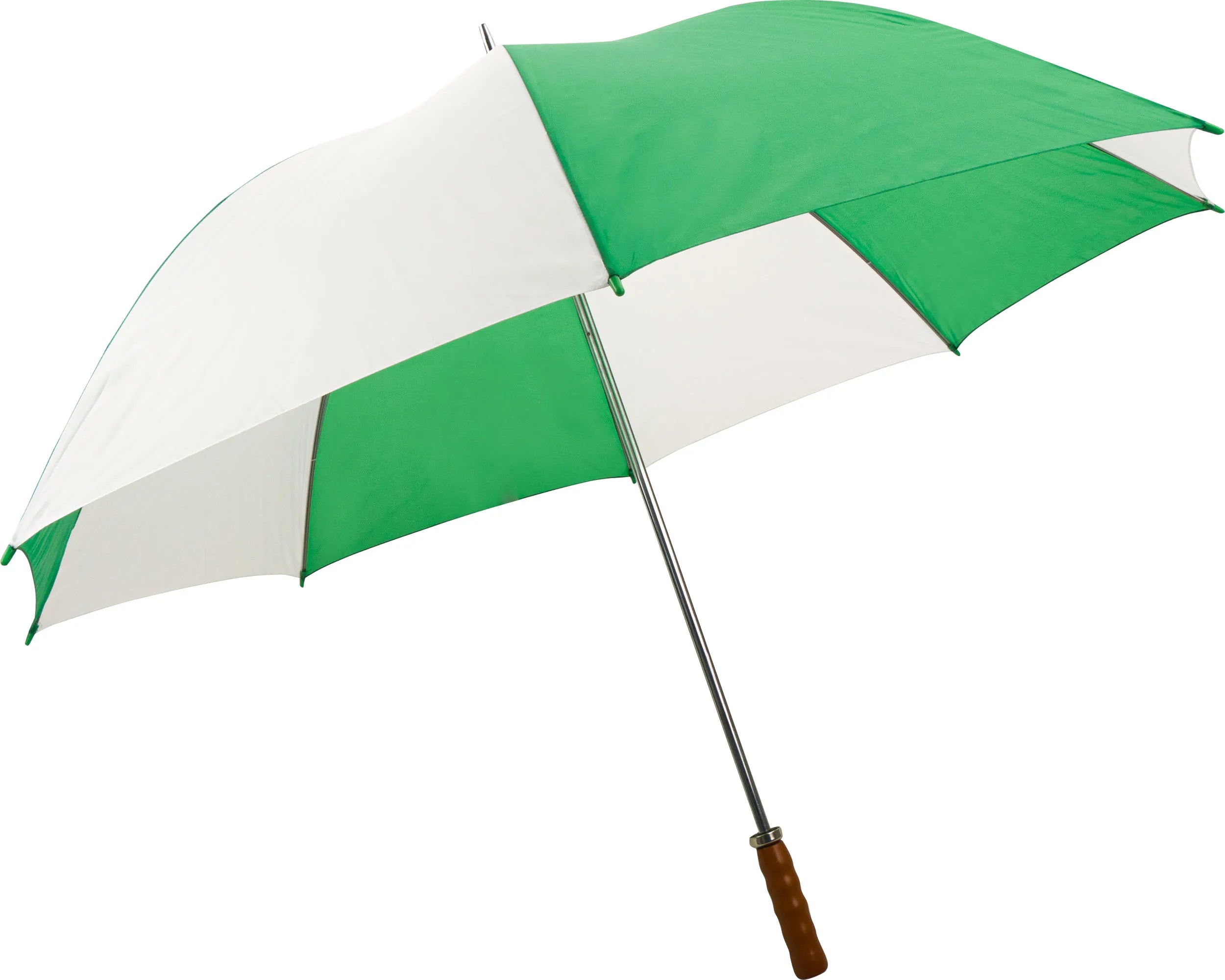 Impliva Regenschirm Grün-Weiß Grün