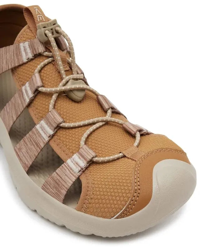 Women's Sandals Keen Wmns Seanik H2 Chipmunk/cornstalk Brown
