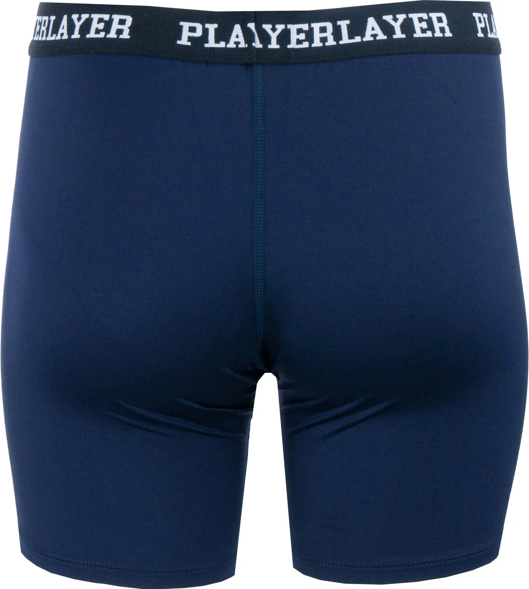 Calções elásticos femininos playerlayer azul marinho xs