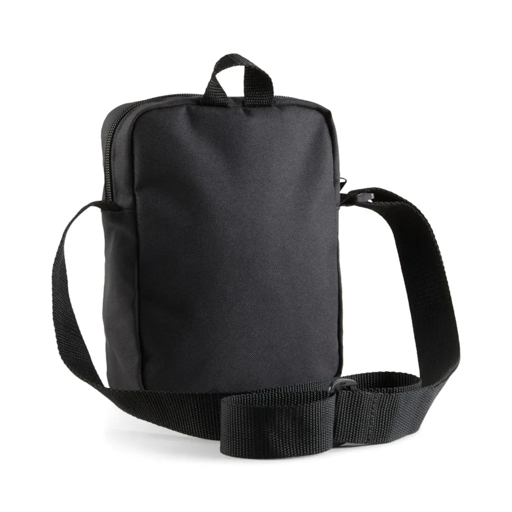 Bolso de hombro negro portátil Puma Plus