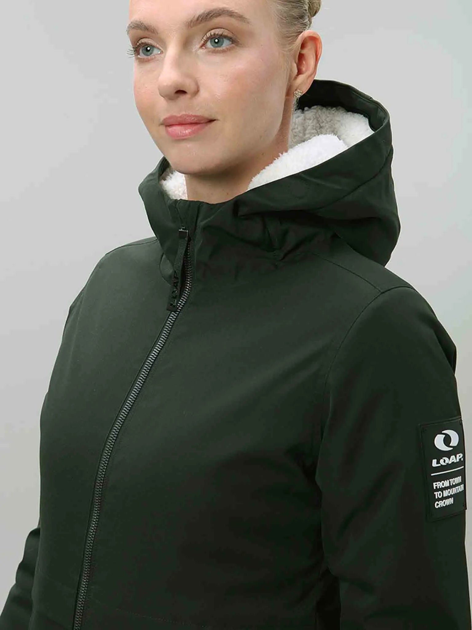 Chaqueta Mujer Loap Natala Verde