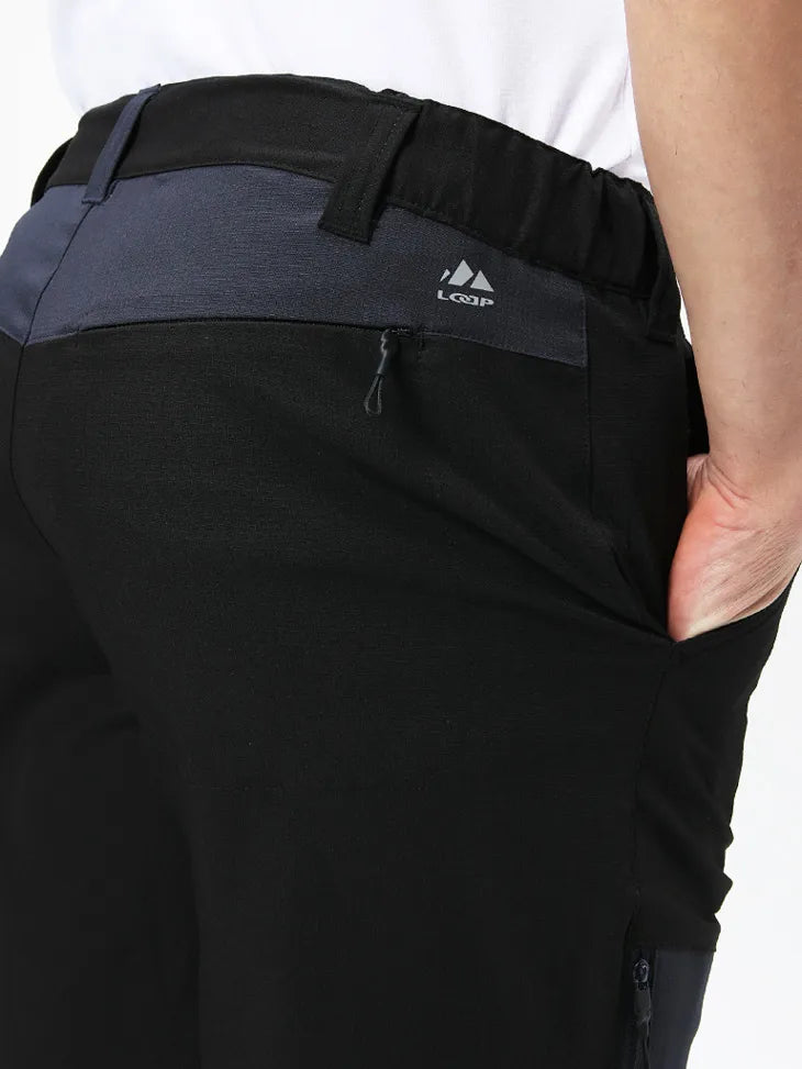 Pánske šortky loap uzlan black m