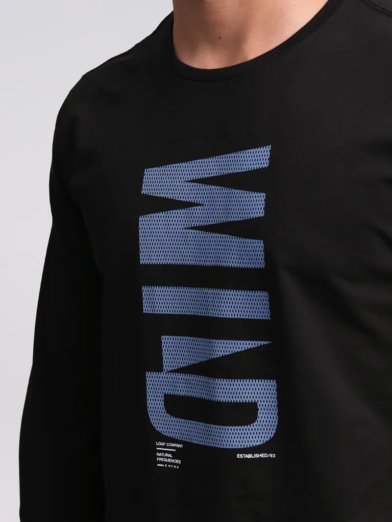 T-shirt męski Loap Allonzo czarny