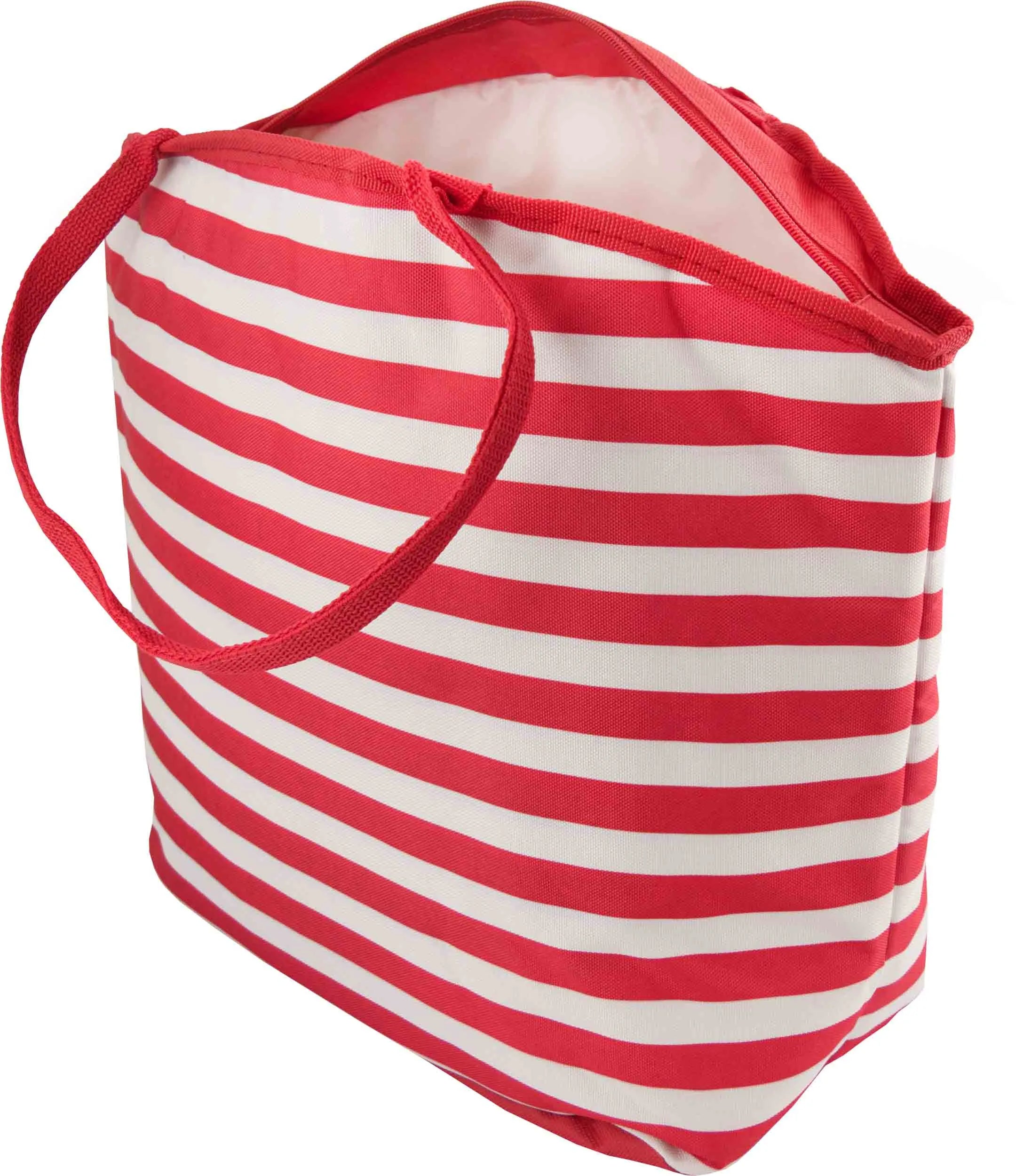 Borsa termica da spiaggia 20l Rosso-bianco Rosso