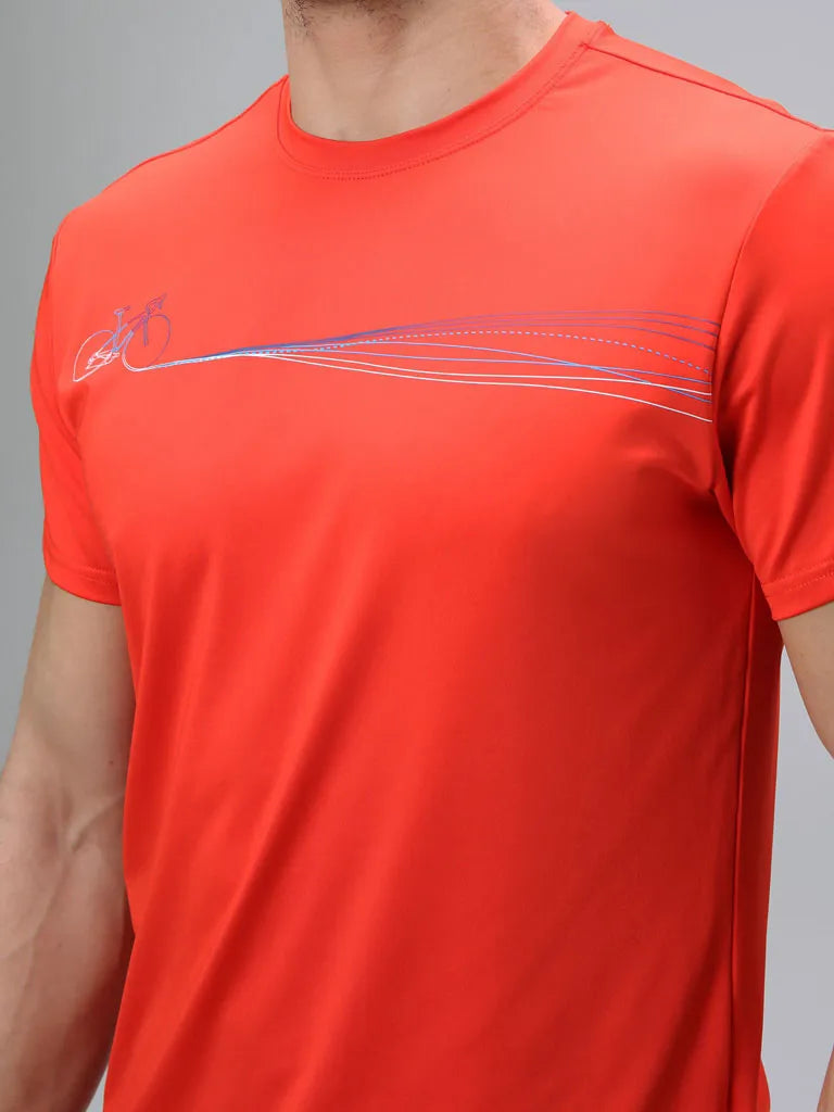 Camiseta masculina Loap Mydar Org laranja