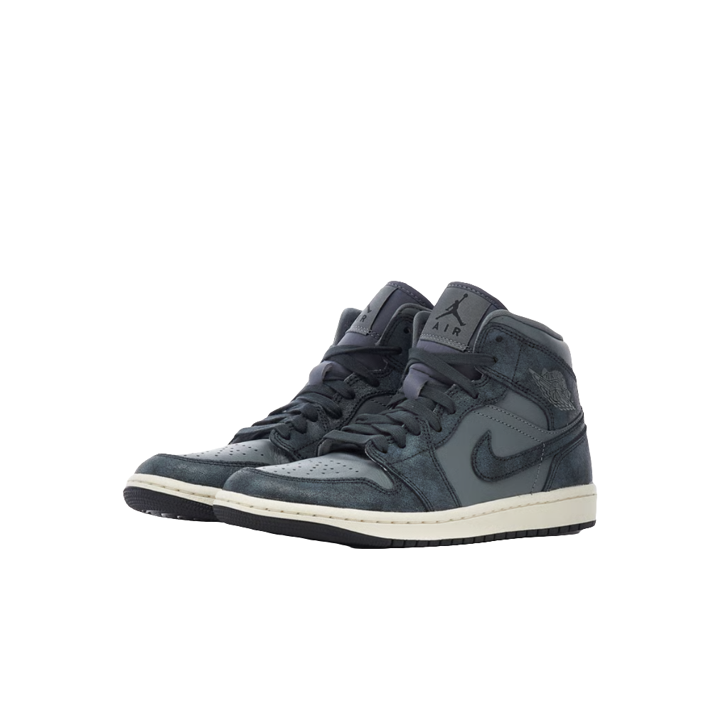Air Jordan 1 Mid Grigio invecchiato
