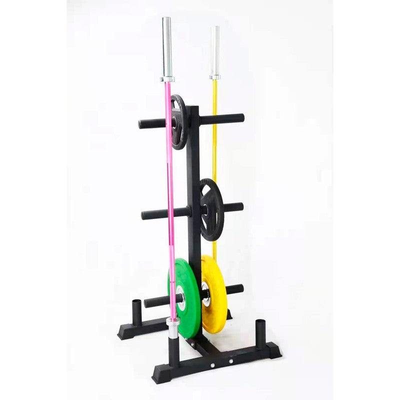 Bars And Olympic Energy Plates Support