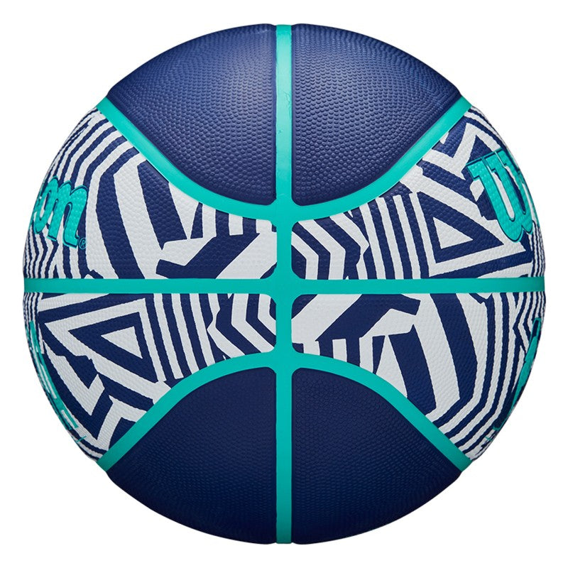 Piłka do koszykówki Wilson NBA Drv Plus Dazzle wielokolorowa