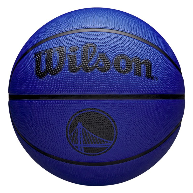 Piłka do koszykówki Wilson NBA Team Solid Warriors Wielokolorowa