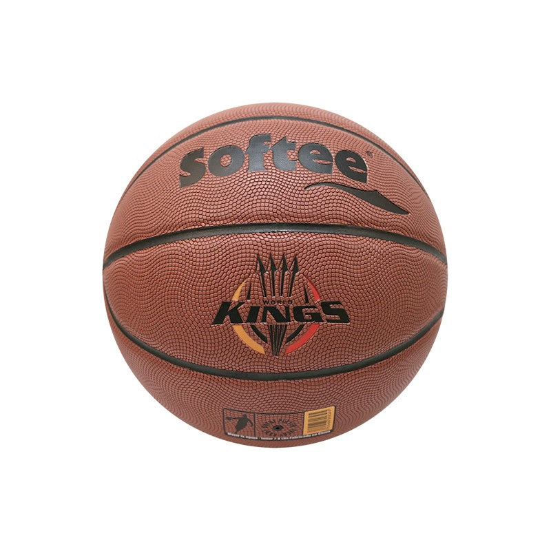 Ballon de Basket Softee Cuir Marron
