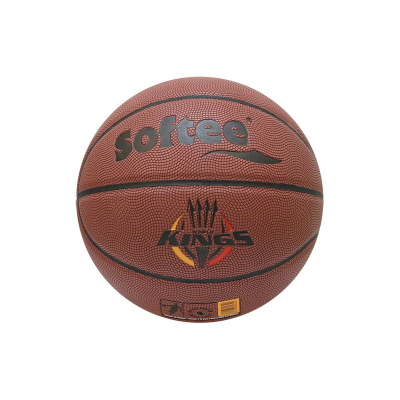 Ballon de Basket Softee Cuir Marron