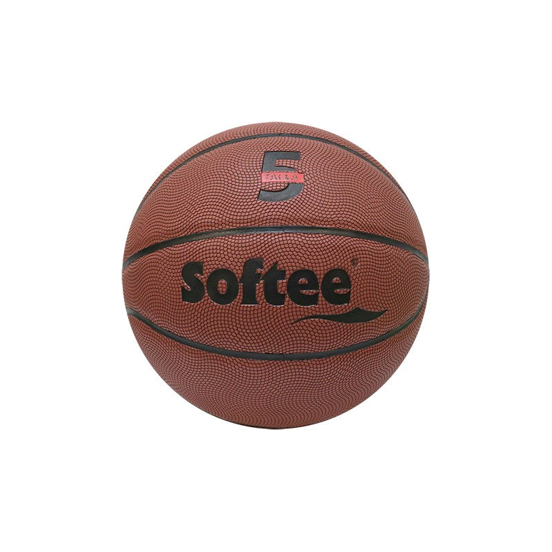 Ballon de Basket Softee Cuir Marron
