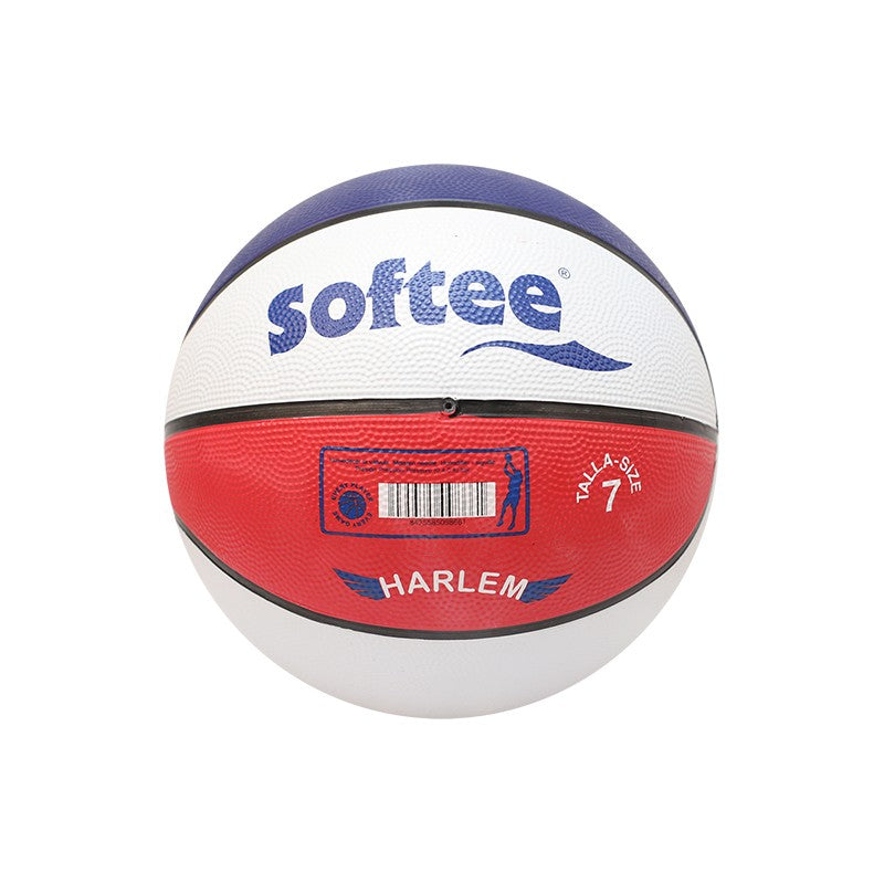 Ballon de Basket Softee Nylon Harlem Rouge/Blanc/Bleu