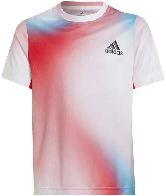 T-shirt enfant adidas jr q1 imprimé tennis mix 116
