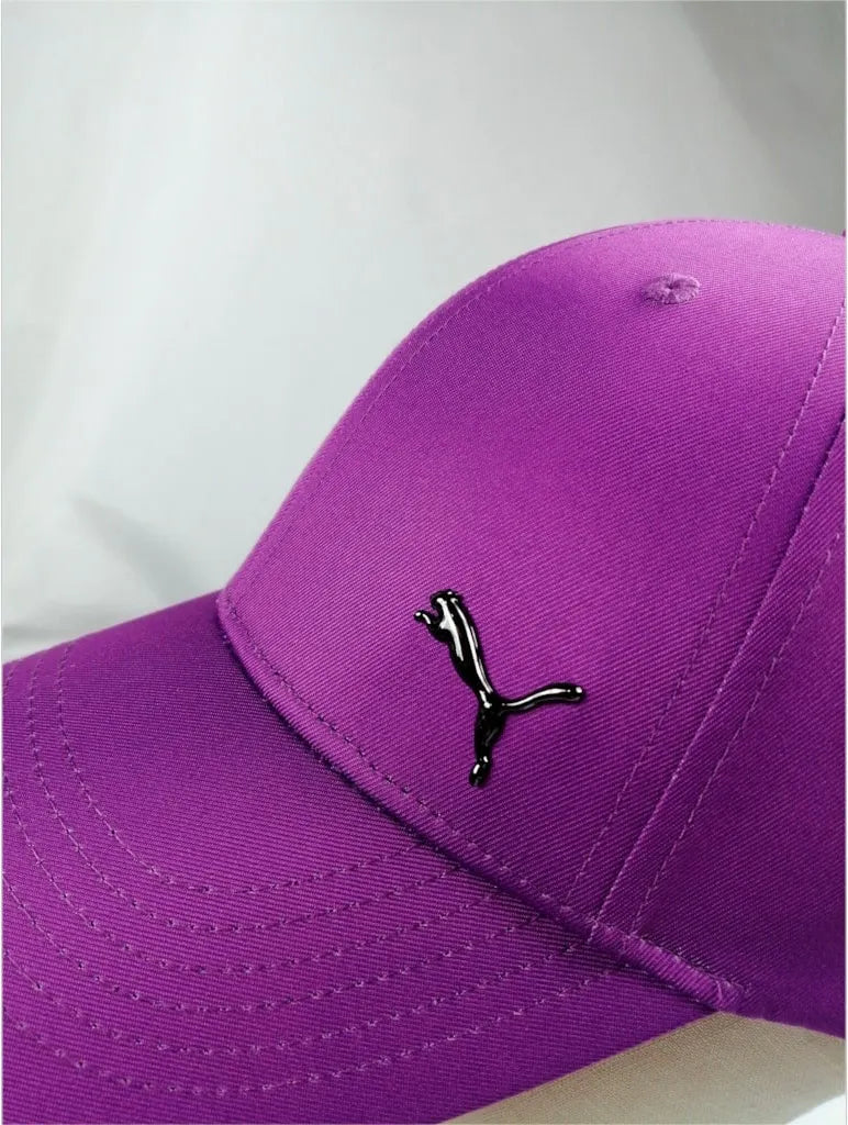 Puma Ess Metal Cat Bb Jr Purple Youth Kids Cap
