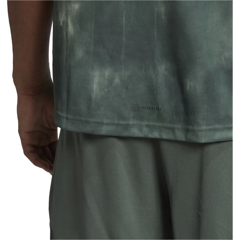 Camiseta de hombre adidas hombre aeroready verde verde m