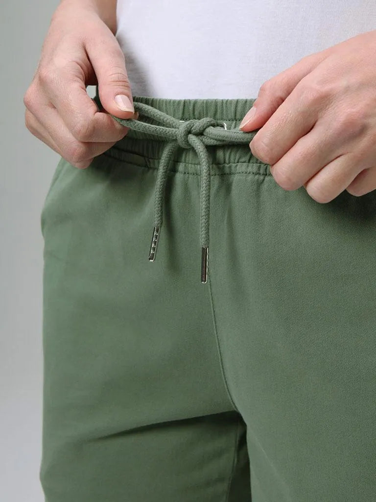Calça feminina loap digama dgrn verde l